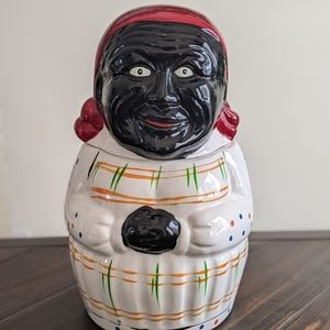 Vintage Black Americana Cookie Jar